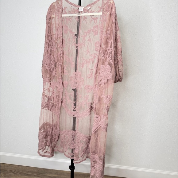 Anna-Kaci Women's Embroidered Floral
Butterfly One
Size Fits Most, Mauve - Picture 4 of 7